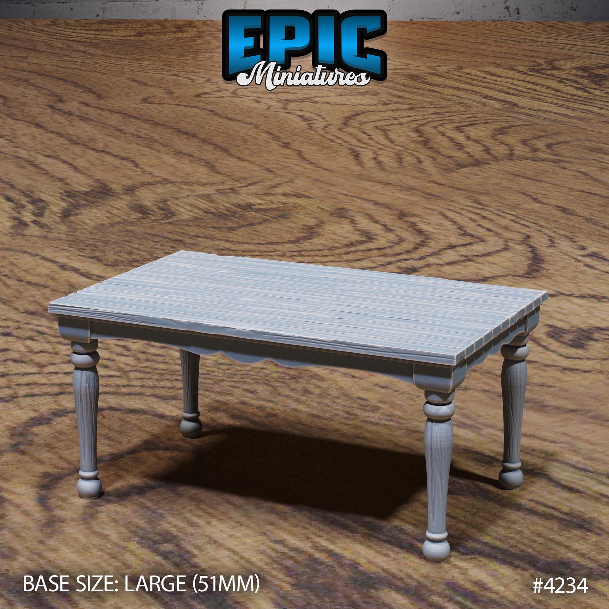 Mimic Tables (Normal & Mimic)| Premium DnD Minis High Quality Resin |Stair Beast Large, Mimics Encounter, Table, Furniture Teeth Enemy