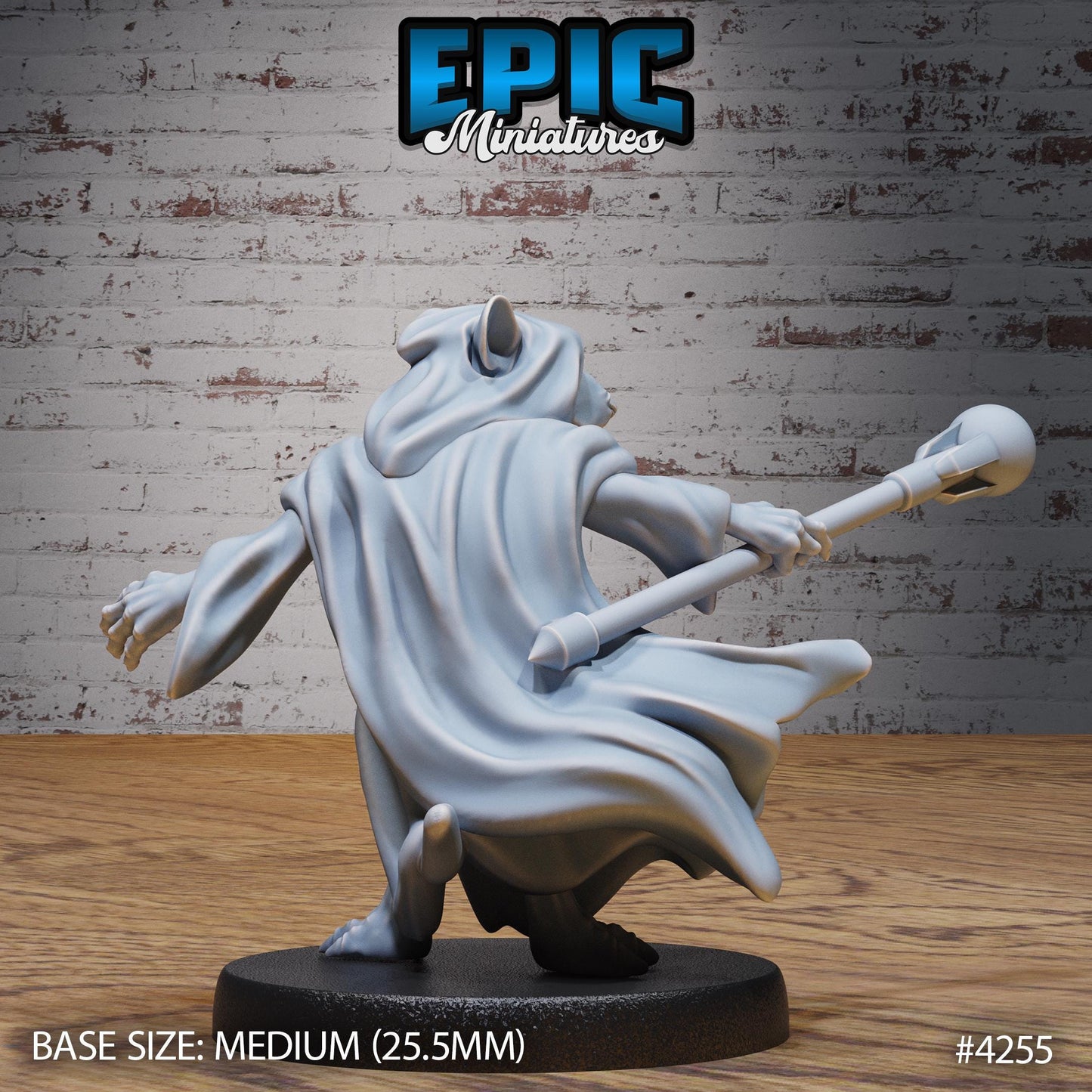 Sewer Rat Tribe Bundle A (Medium) | Premium DnD Minis | High Quality Resin | Fantasy Rats, Bard, Wizard, Cleric, Drunk, Enemy, Beast