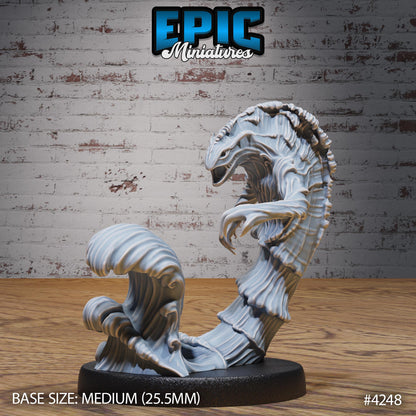 Water Elemental Bundle (Medium) | Premium DnD Minis | High Quality Resin Miniature | Waves, Beast, Trident, Dungeons and Dragons