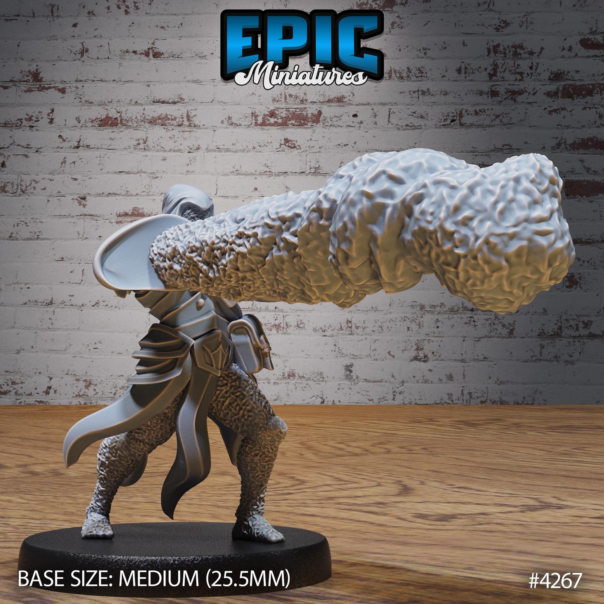 Plague Incarnate Bundle (Medium) | Premium DnD Minis | High Quality Resin Miniature | Sick, Enemy, Magic, Scythe, Run, Ground Pestilence