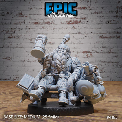 Male Dwarf Traveler Bundle (Medium) | Premium DnD Minis | High Quality Resin | Fantasy Dwarf