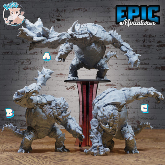 Mountain Beast Miniature (Huge) | Premium DnD Minis | High Quality Resin | D&D RPG