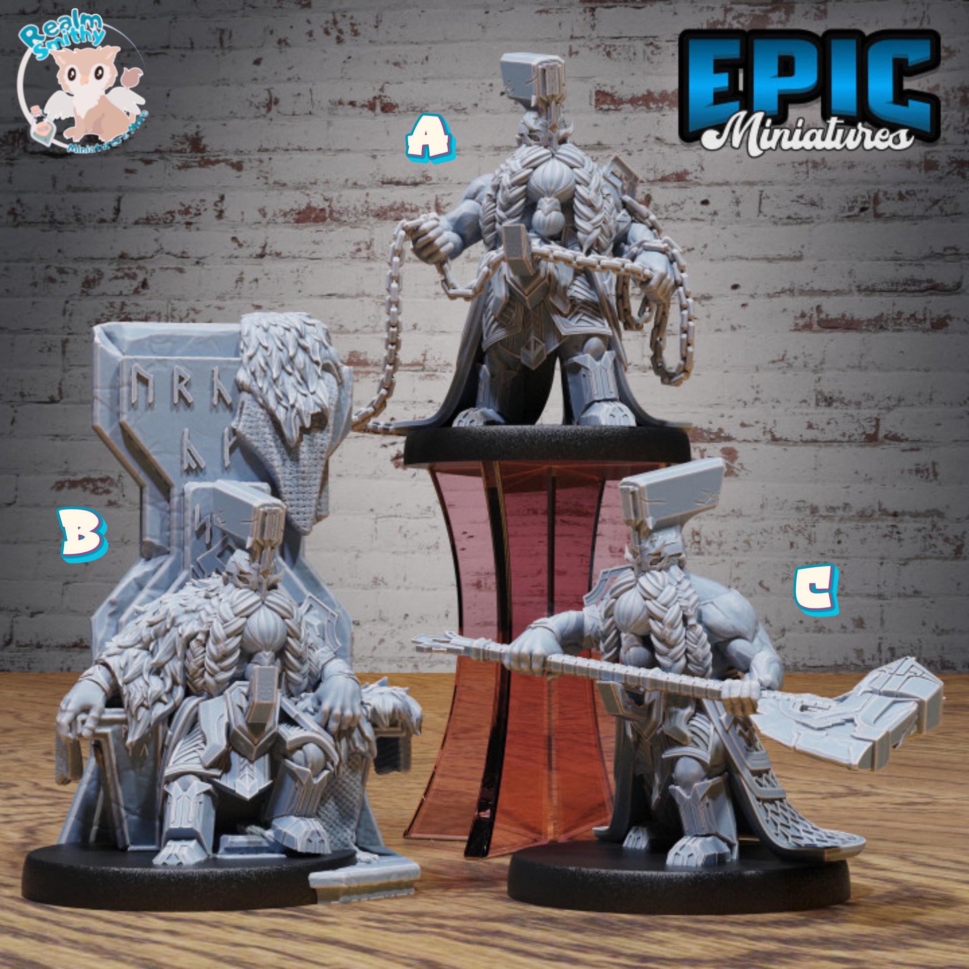 Cursed Dwarf Miniature (Medium) | Premium DnD Minis | High Quality Resin | Fantasy Dwarf