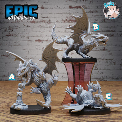 Red Dragon Wyrmling Miniature (Medium) | Premium DnD Minis High Quality Resin | Fantasy | Baby, Adorable, Cute, Candle, Wyvern, Dragons