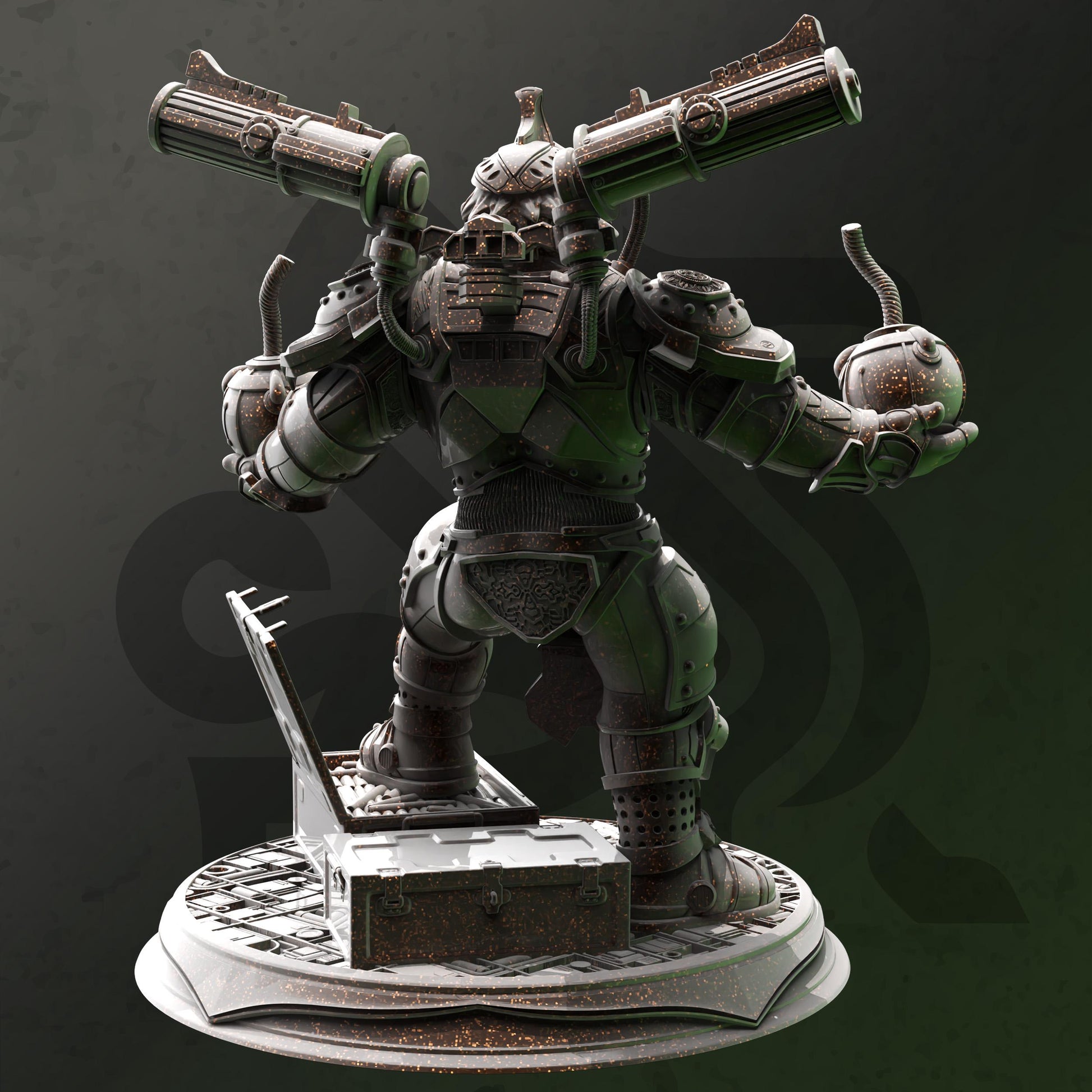 Duktuk - Dwarven Grenadier (Medium) | 32mm Hero Scale | Premium DnD Miniature High Quality Resin | DM Stash
