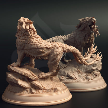 Estranith - Godless Panther (Large) | 32mm Hero Scale | Premium DnD Miniature High Quality Resin | DM Stash