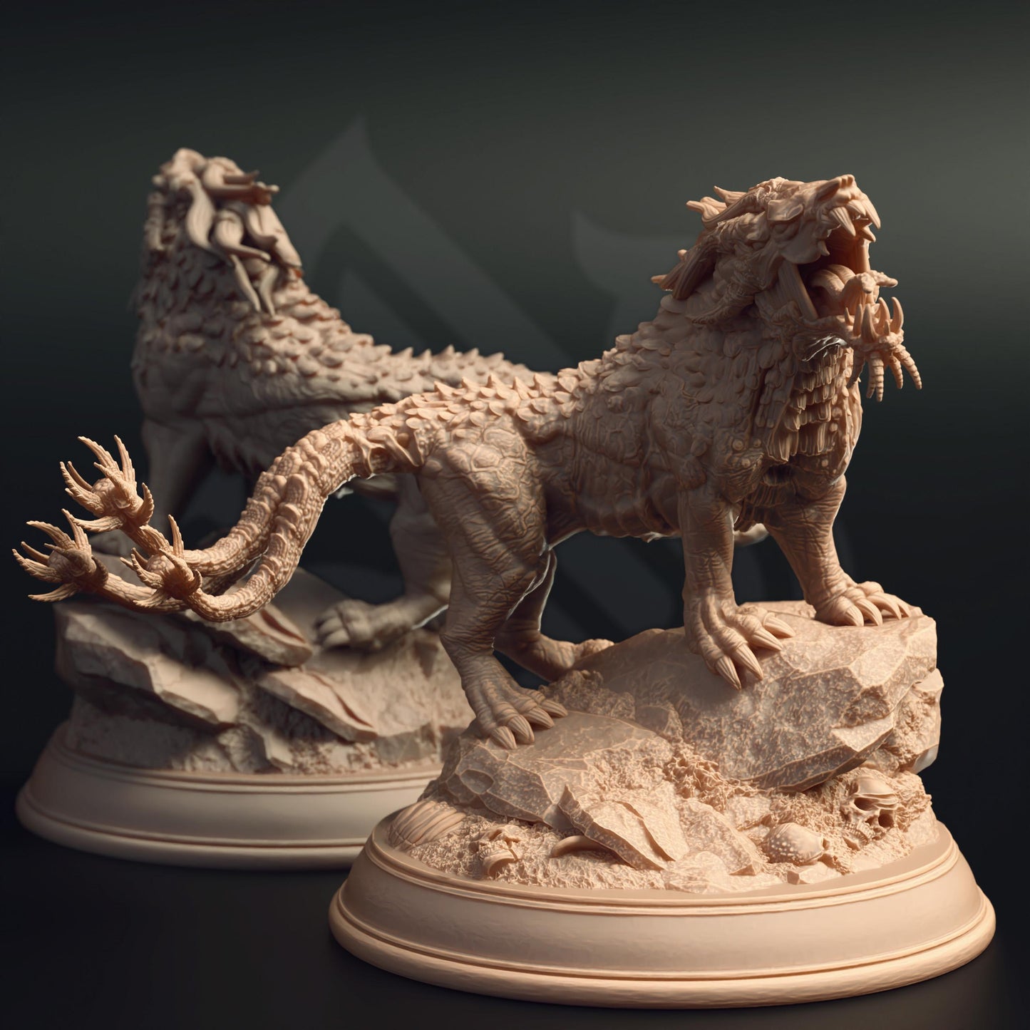 Estranith - Godless Panther (Large) | 32mm Hero Scale | Premium DnD Miniature High Quality Resin | DM Stash