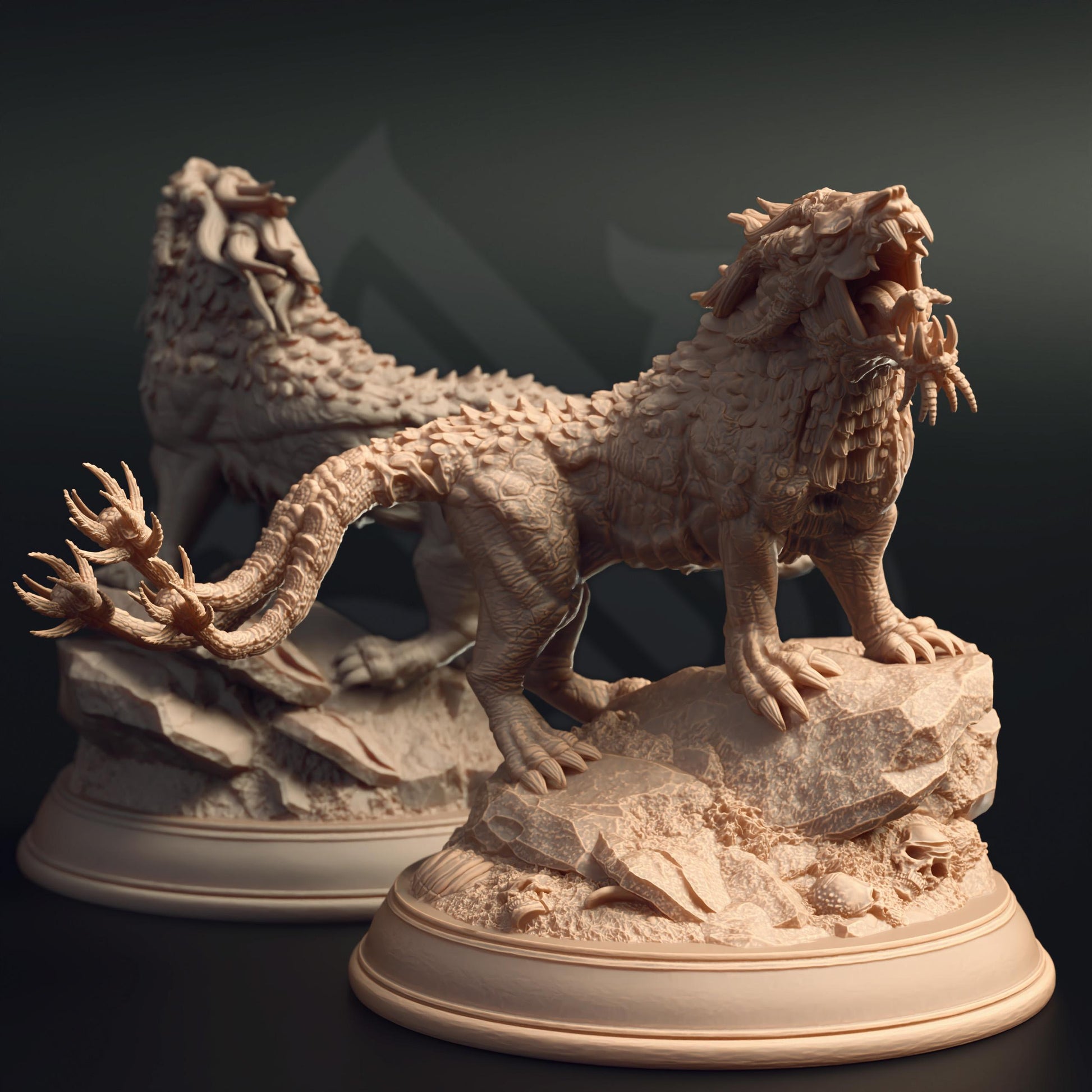 Estranith - Godless Panther (Large) | 32mm Hero Scale | Premium DnD Miniature High Quality Resin | DM Stash