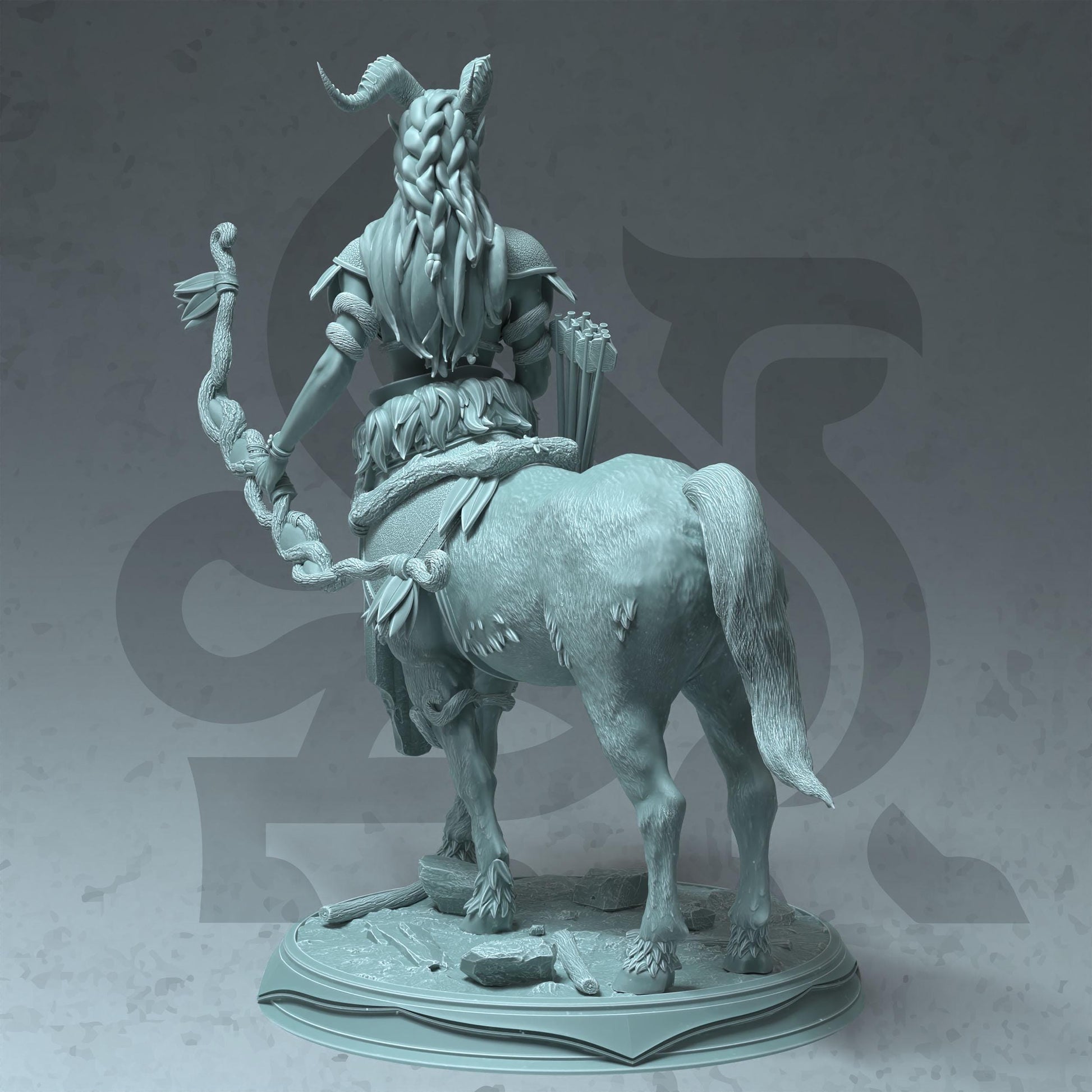 Centaur Sentinel - Tanagor (Large) | 32mm Hero Scale | Premium DnD Miniature High Quality Resin | DM Stash