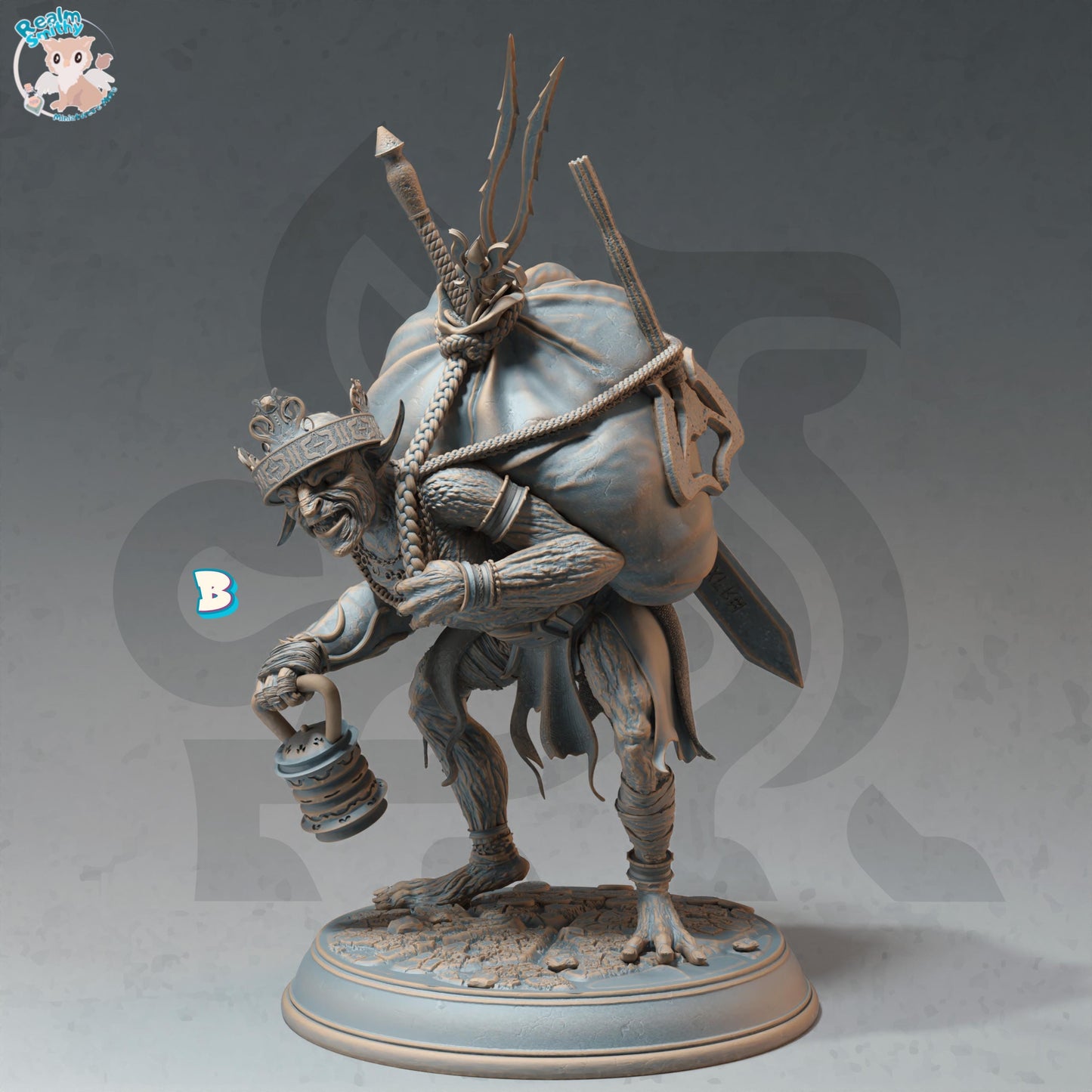 Mana Goblin Trio - Alchemist, Sorcerer, Loot (Medium)| 32mm Hero Scale | Premium DnD Miniature High Quality Resin | DM Stash