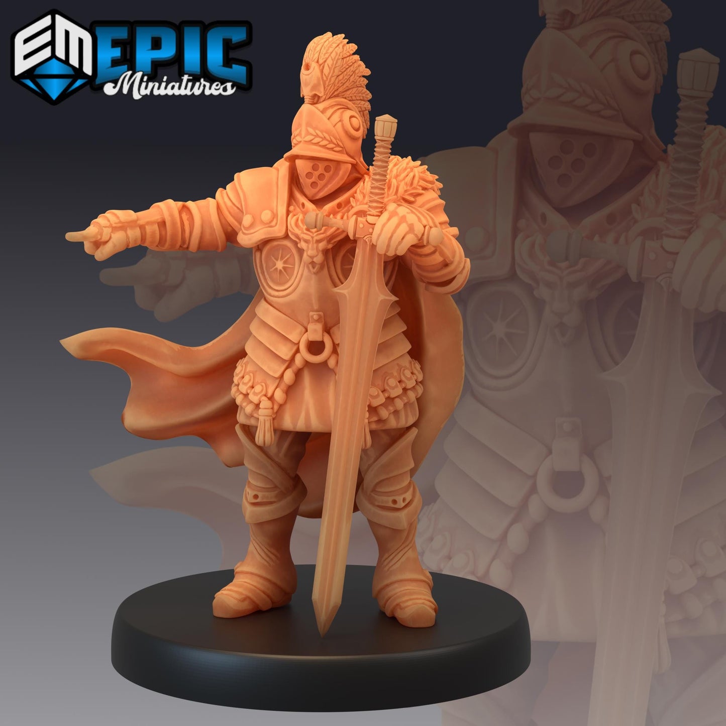 Castle Knight Set Miniature Bundle (Medium) | Premium DnD Miniatures with High Quality Resin | Medieval Fantasy Encounters | Sword, Knights