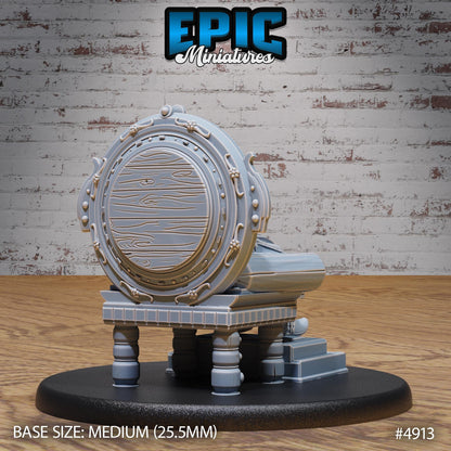 False Emperor (Medium) | Premium DnD Minis High Quality Resin | Male, King, Fat, Throne, Eating, Pig, Belly, Magic, Kick, Kingdom, Royal