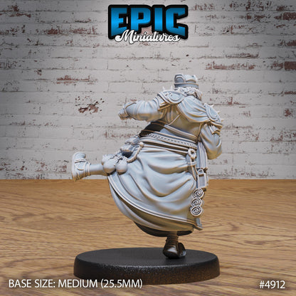 False Emperor (Medium) | Premium DnD Minis High Quality Resin | Male, King, Fat, Throne, Eating, Pig, Belly, Magic, Kick, Kingdom, Royal
