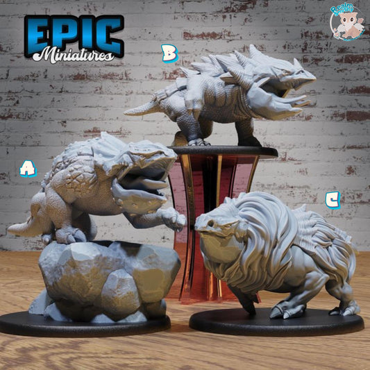 Bulette (Large) | Premium DnD Miniatures | High Quality Resin | D&D RPG