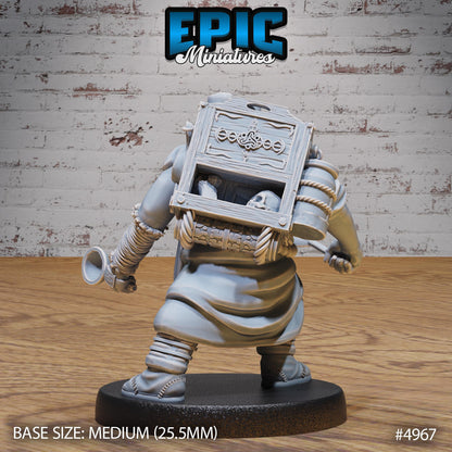 Gray Orc Alchemist (Medium) | Premium DnD Miniatures | High Quality Resin | D&D RPG