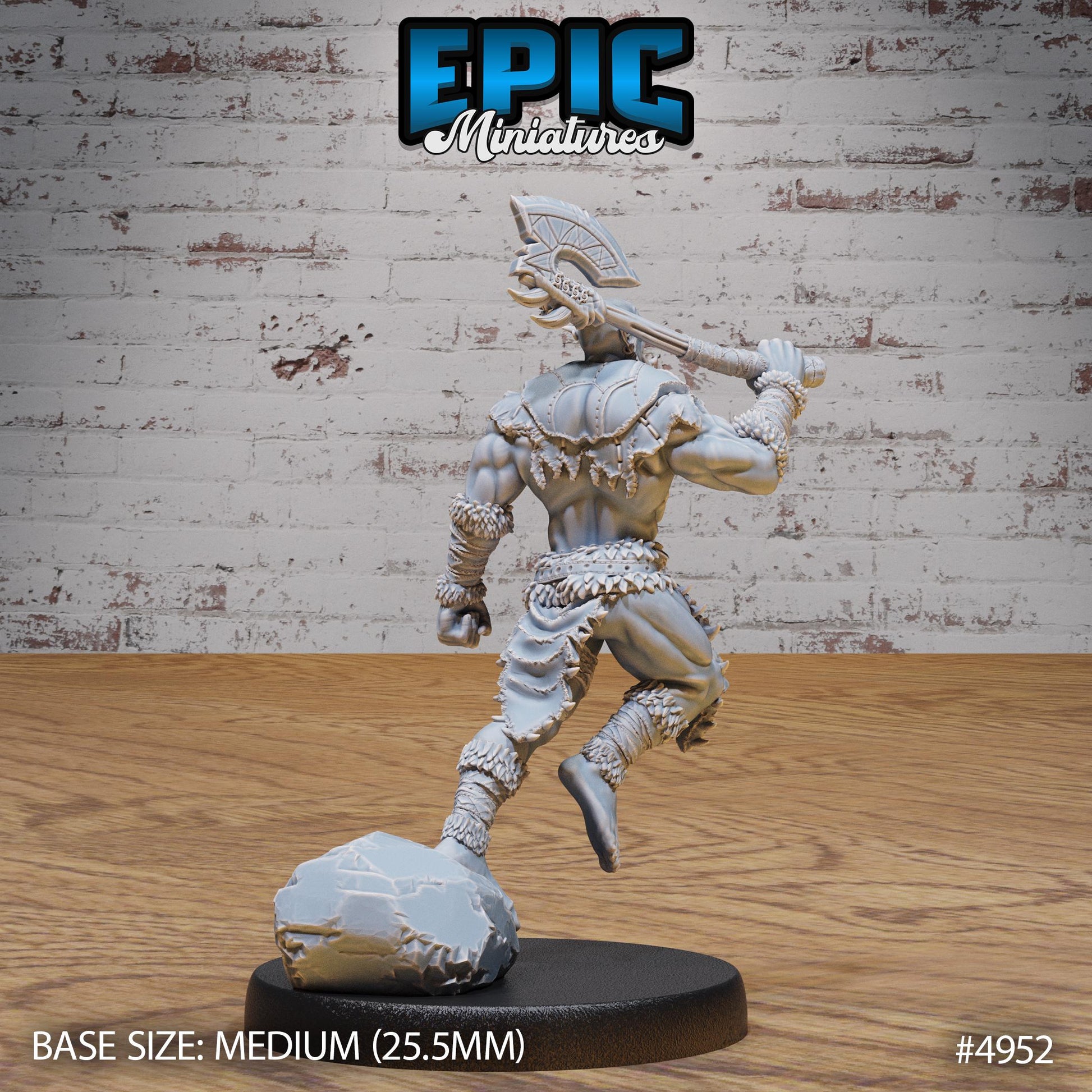 Orc Warrior (Medium) | Premium DnD Miniatures | High Quality Resin | D&D RPG