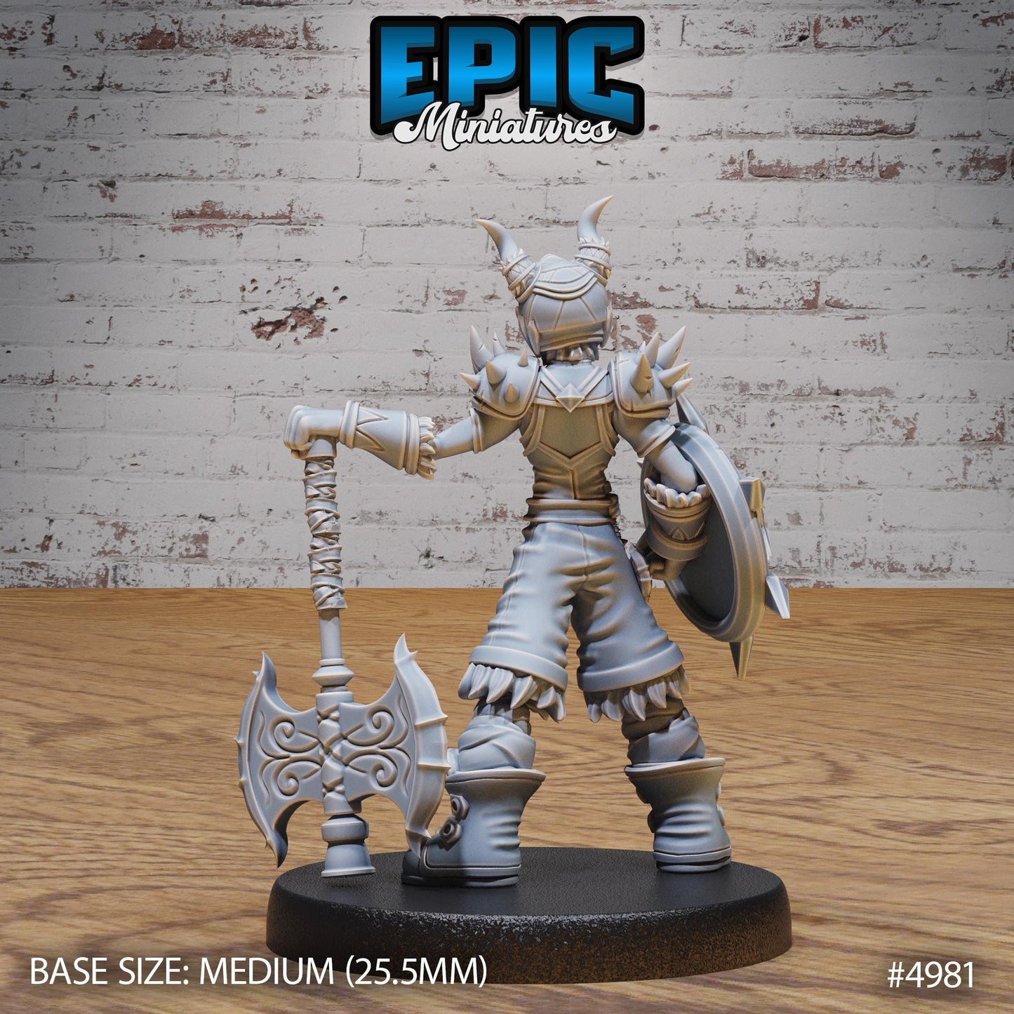 Young Barbarian (Medium) | Premium DnD Miniatures | High Quality Resin | D&D RPG