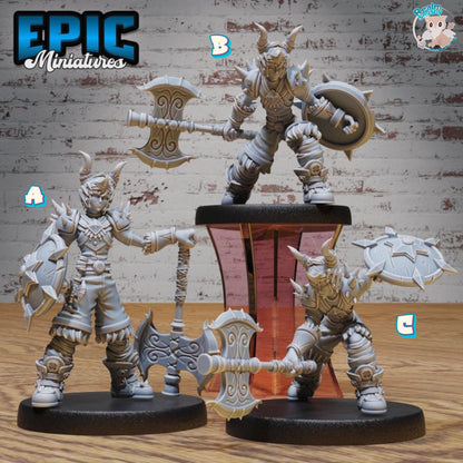 Young Barbarian (Medium) | Premium DnD Miniatures | High Quality Resin | D&D RPG