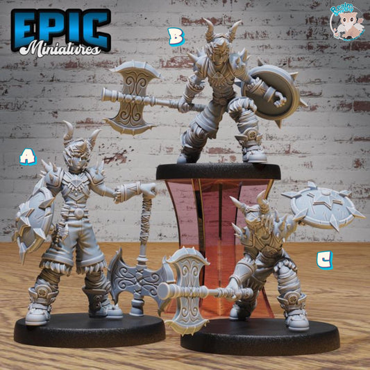 Young Barbarian (Medium) | Premium DnD Miniatures | High Quality Resin | D&D RPG