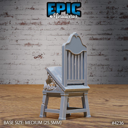 Mimic Chairs (Normal & Mimic) | Premium DnD Minis | High Quality Resin | Chair, Beast, Medium, Mimics, Encounter, Furniture, Tongue, Teeth