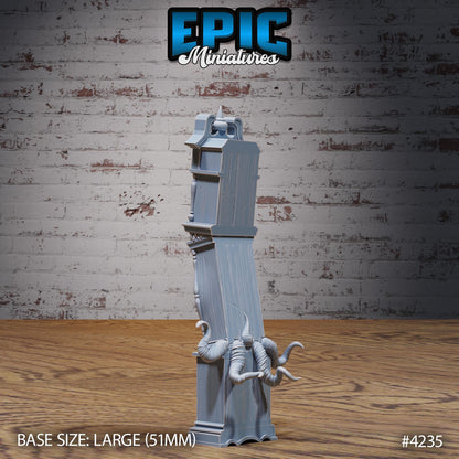 Mimic Clocks (Normal & Mimic) | Premium DnD Minis | High Quality Resin | Clocks, Beast Large, Encounter, Furniture, Tongue Teeth, Enemy