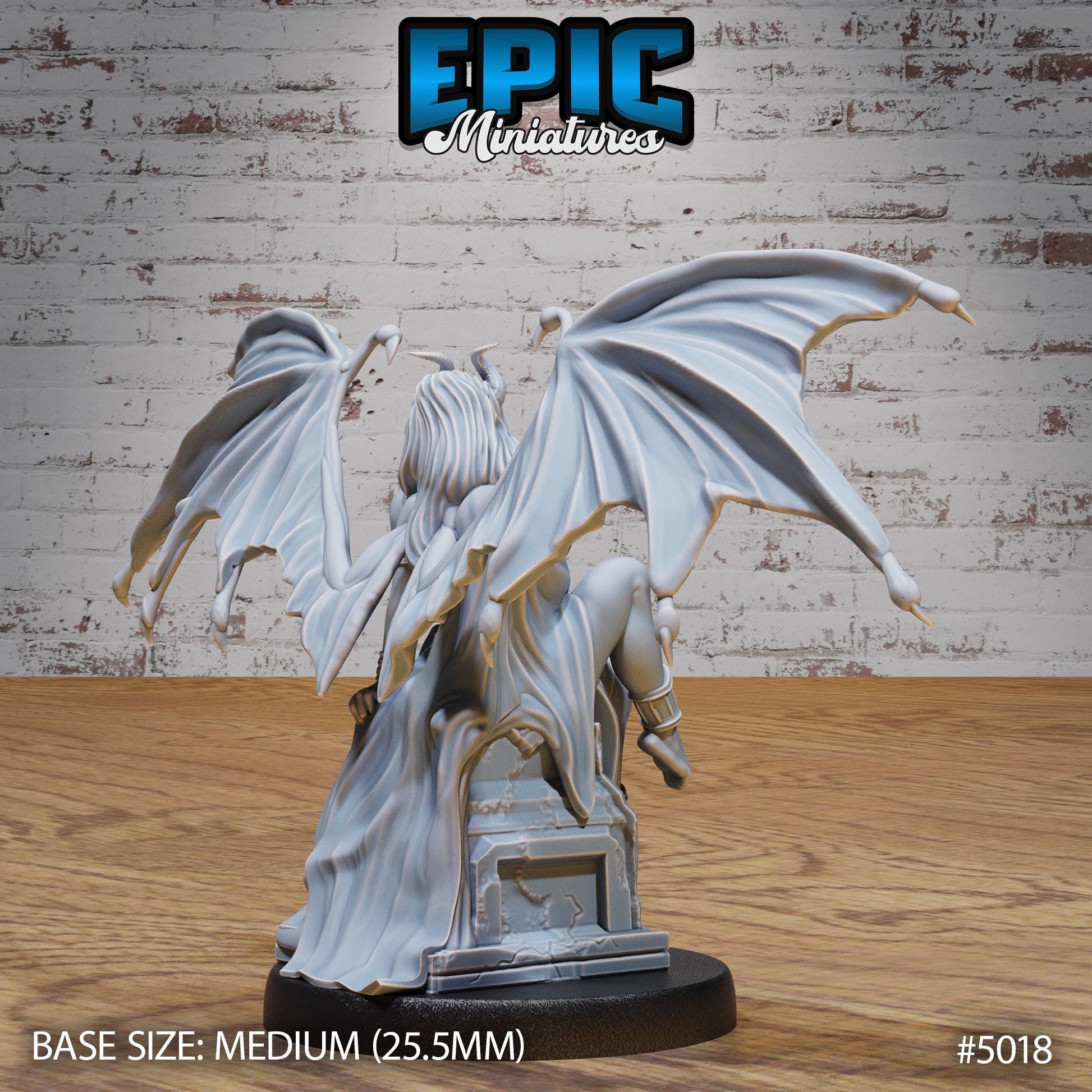 Succubus Demon (Medium) | Premium DnD Miniatures | High Quality Resin | D&D RPG