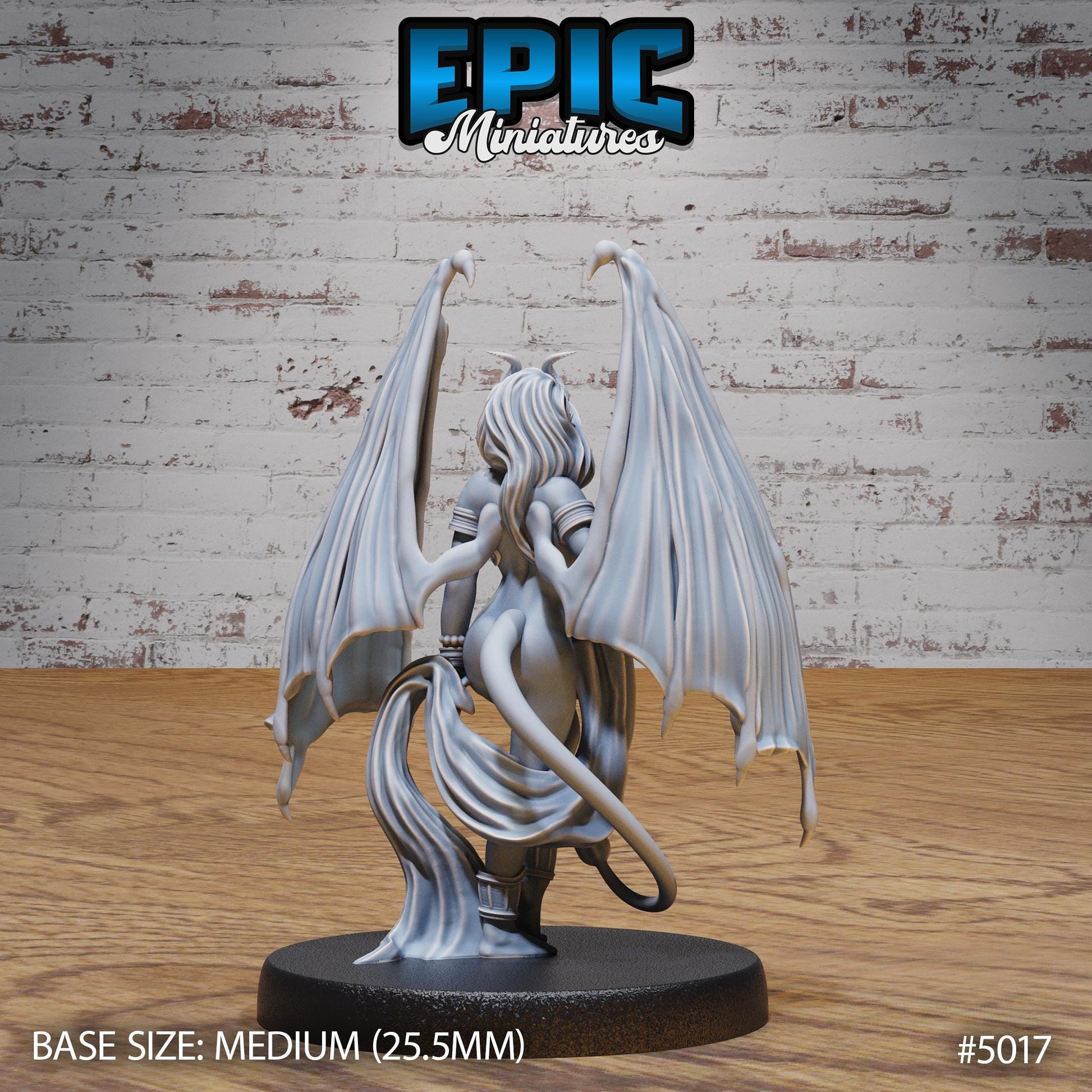 Succubus Demon (Medium) | Premium DnD Miniatures | High Quality Resin | D&D RPG