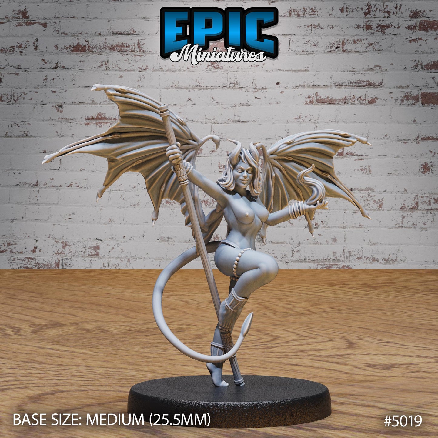 Succubus Demon NSWF Edition (Medium) | Premium DnD Miniatures | High Quality Resin | D&D RPG