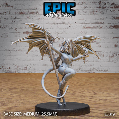Succubus Demon NSWF Edition (Medium) | Premium DnD Miniatures | High Quality Resin | D&D RPG