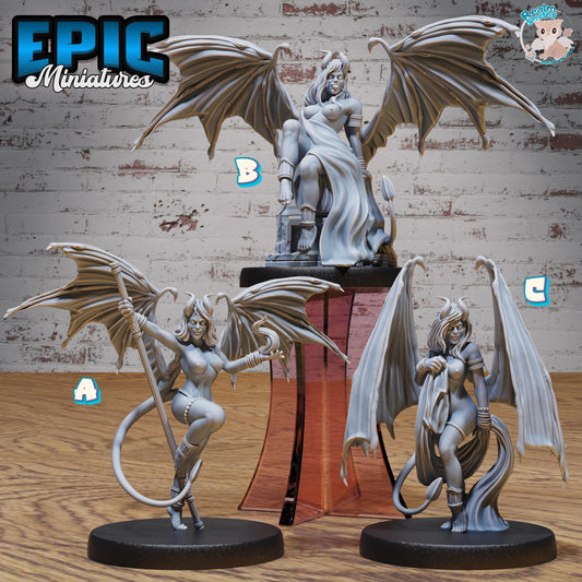 Succubus Demon NSWF Edition (Medium) | Premium DnD Miniatures | High Quality Resin | D&D RPG
