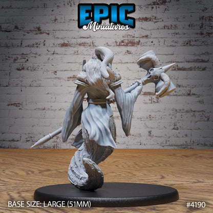 Dao Classic Miniature (Large) | Premium DnD Minis | High Quality Resin Miniature | Fantasy, Hammer, Magic Genie, Forgotten Realm