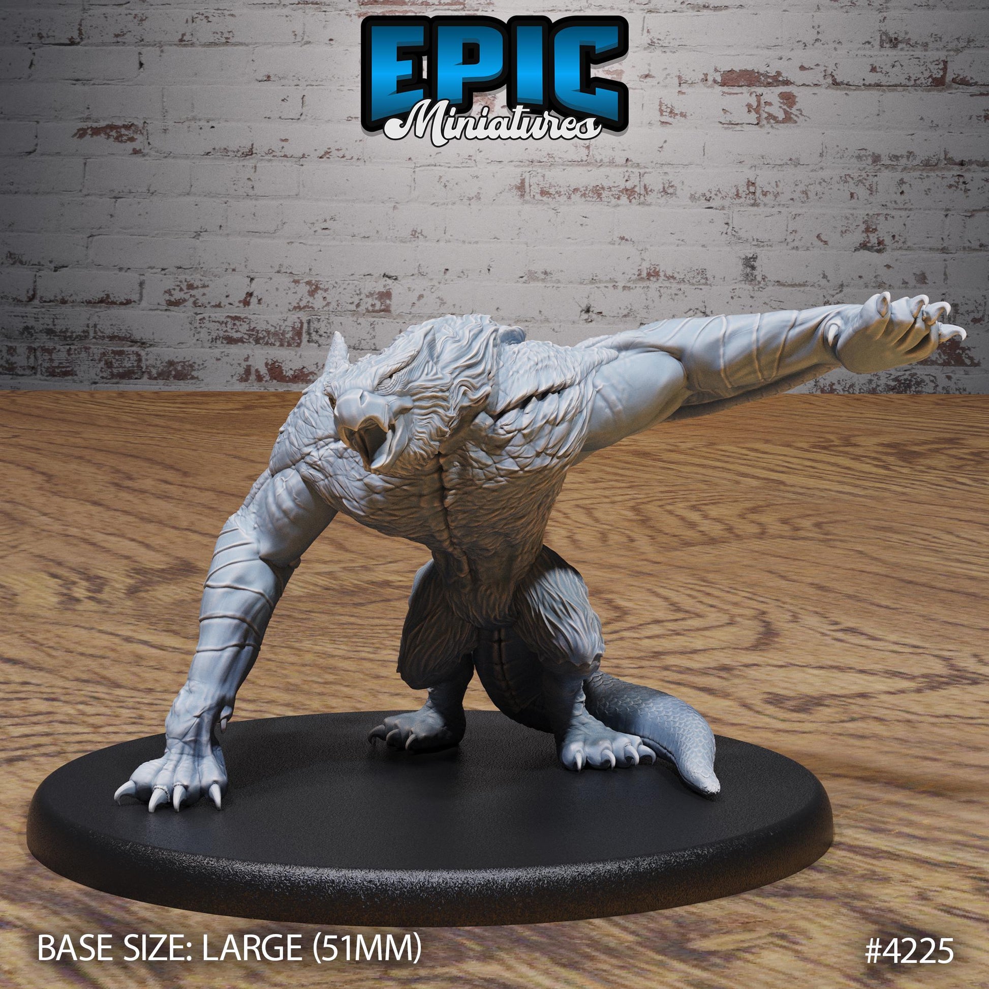 Emperor Wyvern Miniature (Large) | Premium DnD Minis | D&D RPG | High Quality Resin