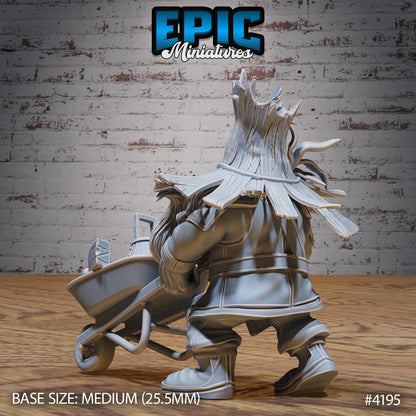 Wild Dwarf Miner Bundle (Medium) | Premium DnD Minis | High Quality Resin | Fantasy Dwarf