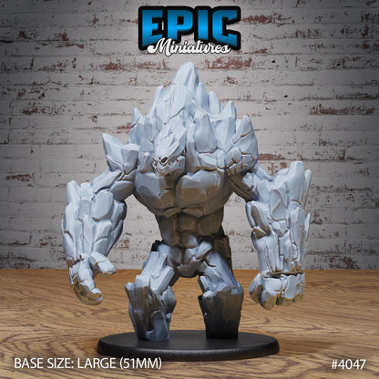 Earth Elemental (Large) | Premium DnD Minis | High Quality Resin Miniature | Fantasy, Rocks, Golem, Troll, Earth, Rock, Stone, Creature