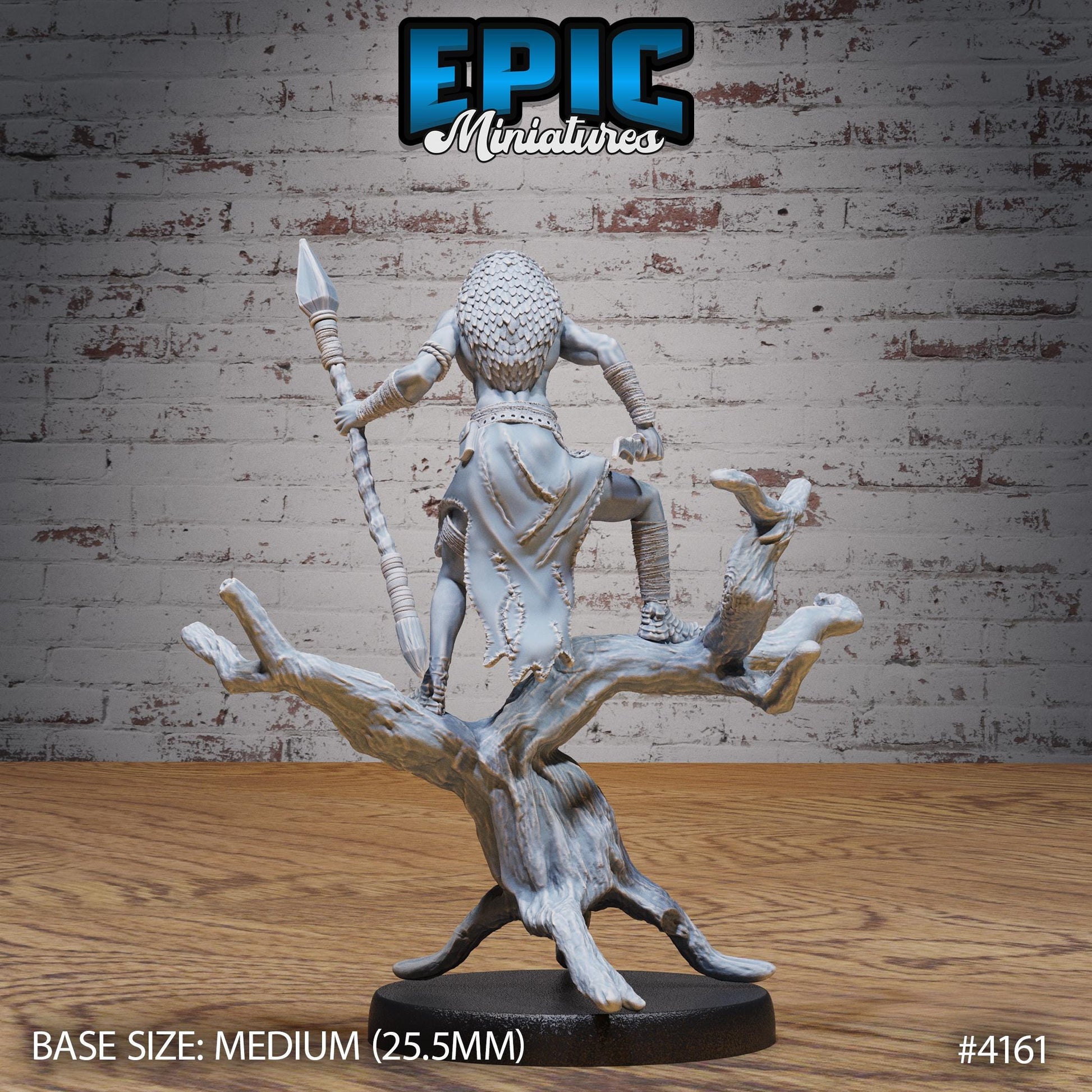 Servant of Thot Miniature (Large Creature) | Premium DnD Minis High Quality Resin Miniature | Fantasy, Mummy, Staff, Aarakocra