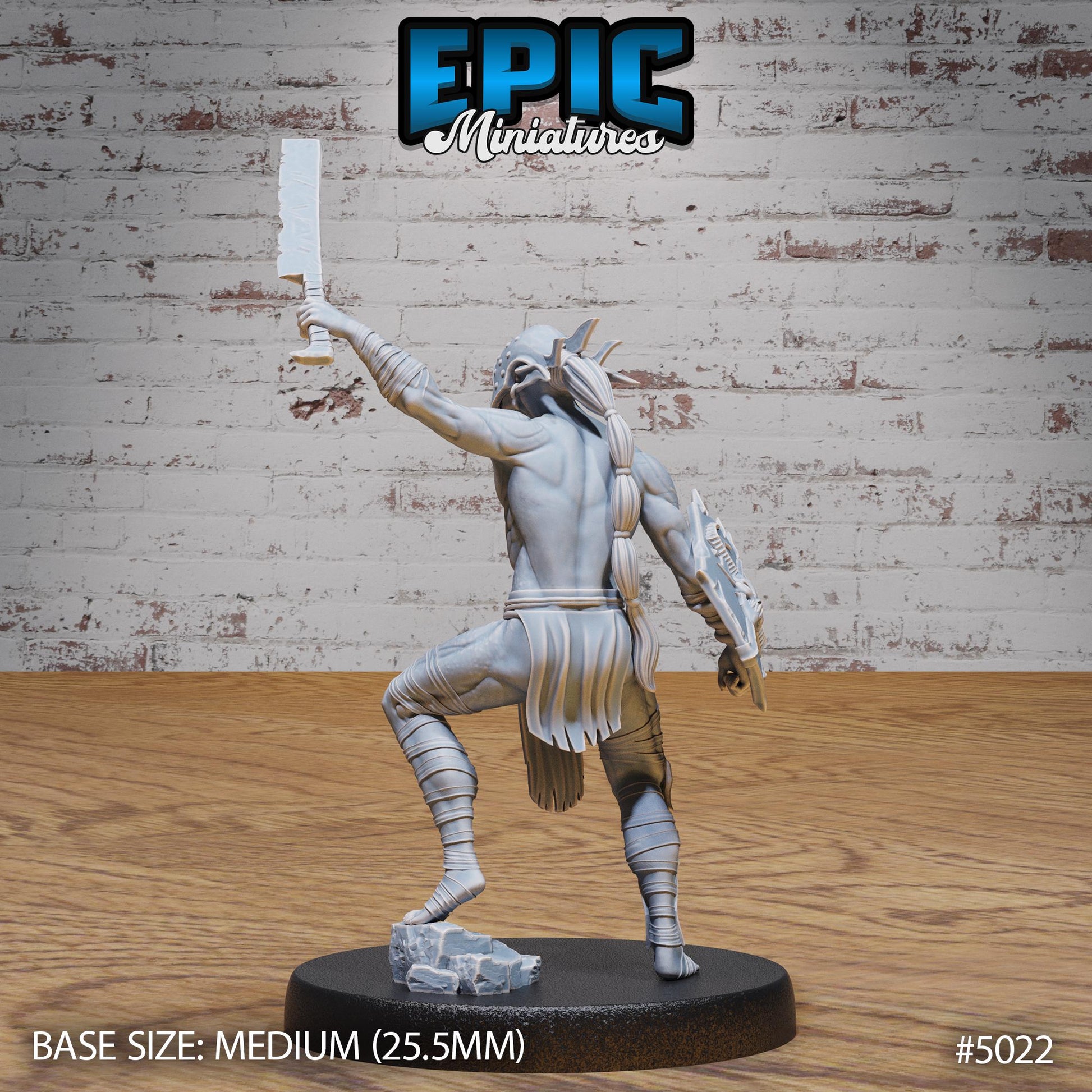 Lower Devil Warrior (Medium) | Premium DnD Miniatures | High Quality Resin | D&D RPG