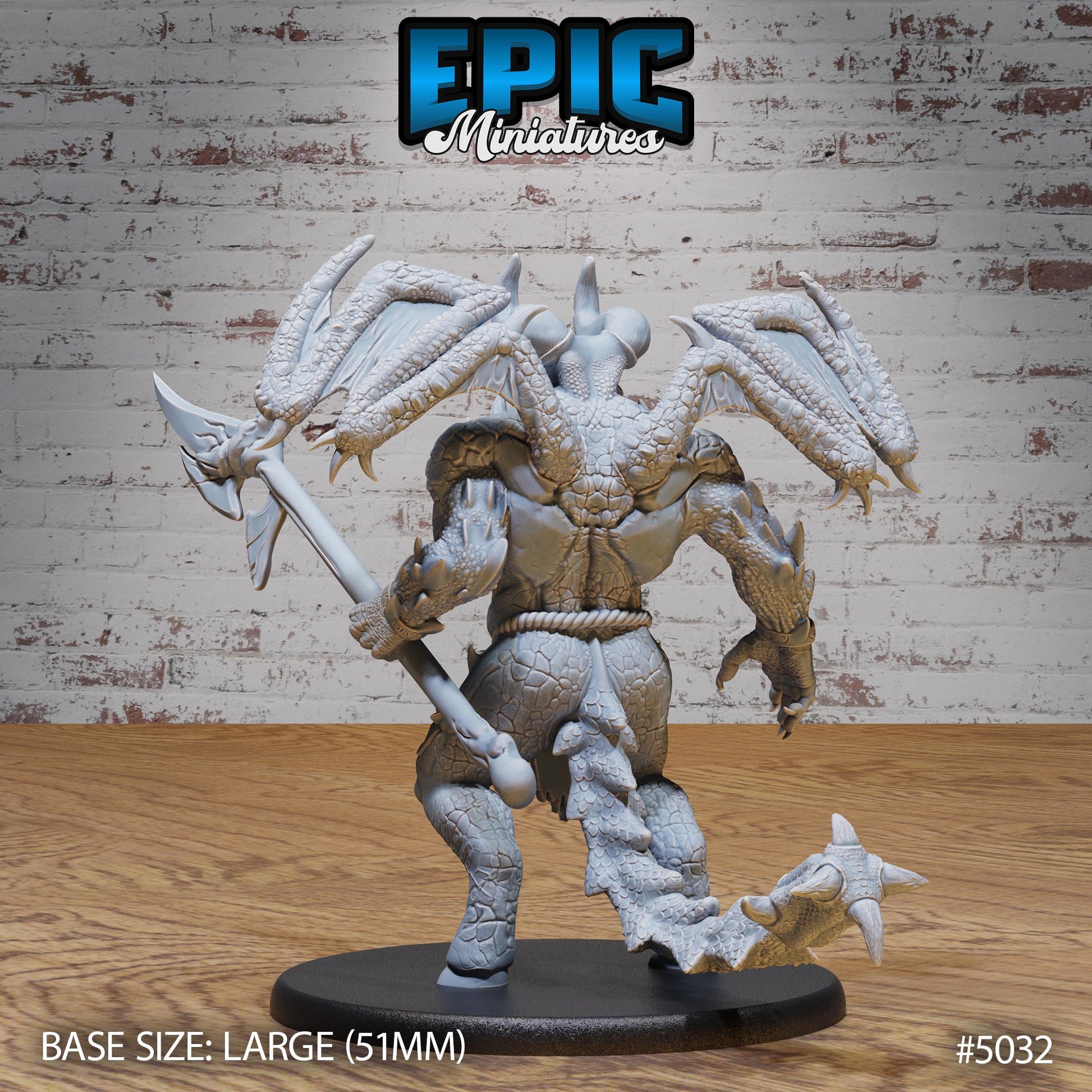 Wrath Devil (Large) | Premium DnD Miniatures | High Quality Resin | D&D RPG