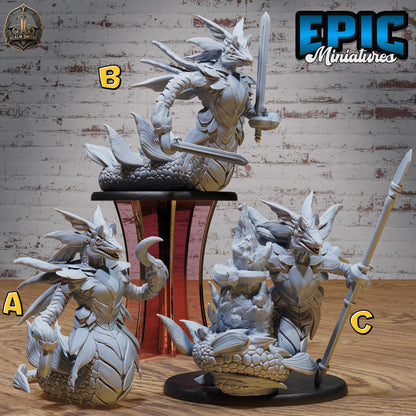 Wastrilith Water Demon (Large) | Premium DnD Miniatures | High Quality Resin | D&D RPG