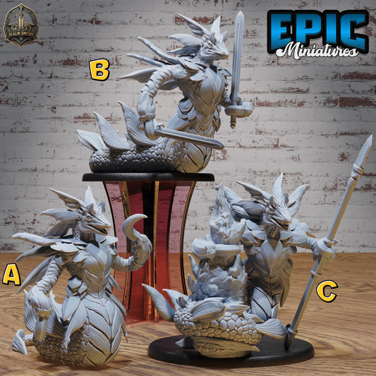 Wastrilith Water Demon (Large) | Premium DnD Miniatures | High Quality Resin | D&D RPG