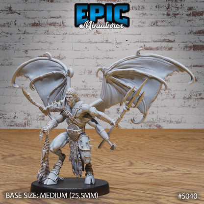 Pit Fighter Devil (Large) | Premium DnD Miniatures | High Quality Resin | D&D RPG
