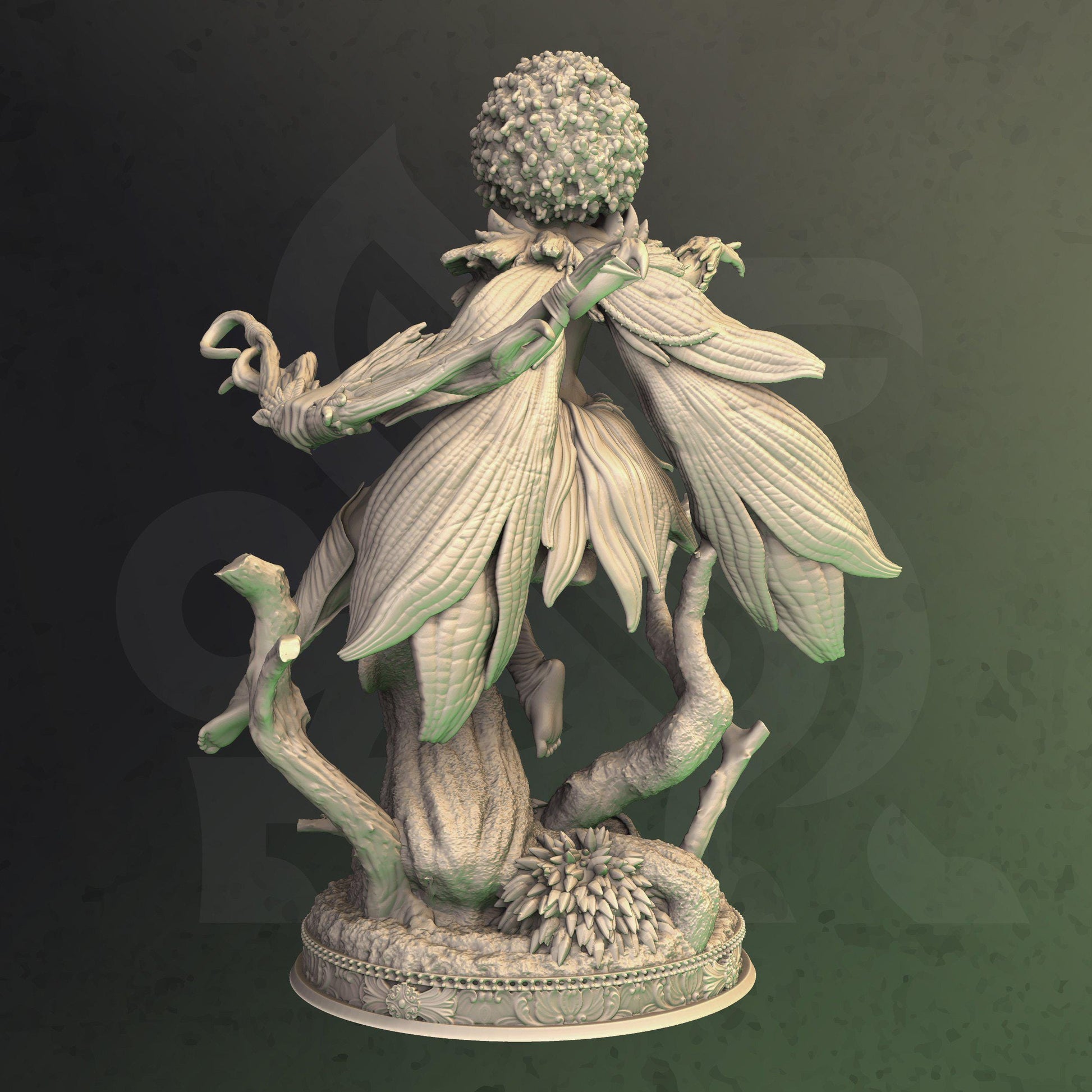 Elenil - Forest Dryad (Medium) | 32mm Hero Scale | Premium DnD Miniature High Quality Resin | DM Stash