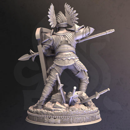 Eridius - Male Human Tower Guard (Medium) | 32mm Hero Scale | Premium DnD Miniature High Quality Resin | DM Stash