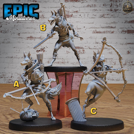 Fox Folk Ranger (Medium) | Premium DnD Miniatures | High Quality Resin | D&D RPG