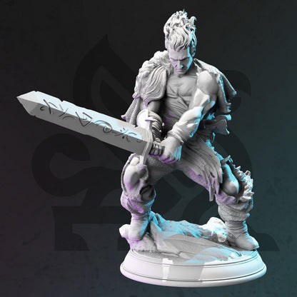 Gaius - Ragged Bloodhunter Captain (Medium) | 32mm Hero Scale | Premium DnD Miniature High Quality Resin | DM Stash