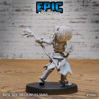 Halfling Druid (Medium) | Premium DnD Miniatures | High Quality Resin | D&D RPG