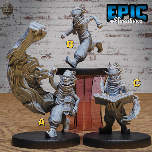 Halfling Sorcerer (Medium) | Premium DnD Miniatures | High Quality Resin | D&D RPG