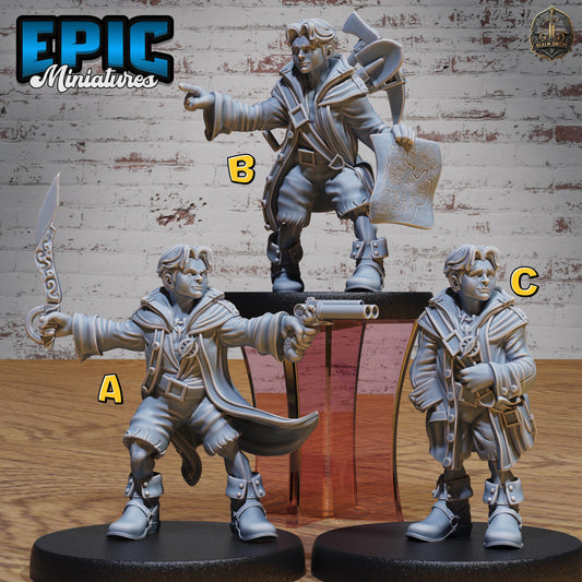 Young Halfling Cabin Boy (Medium) | Premium DnD Miniatures | High Quality Resin | D&D RPG