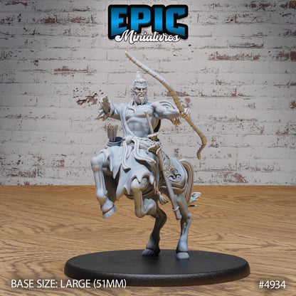 Bushi Centaur (Large) | Premium DnD Minis High Quality Resin | Asian, Asia, Male, Horse, Sword, Fighter, Ranger, Straw Hat, Japanese, Japan