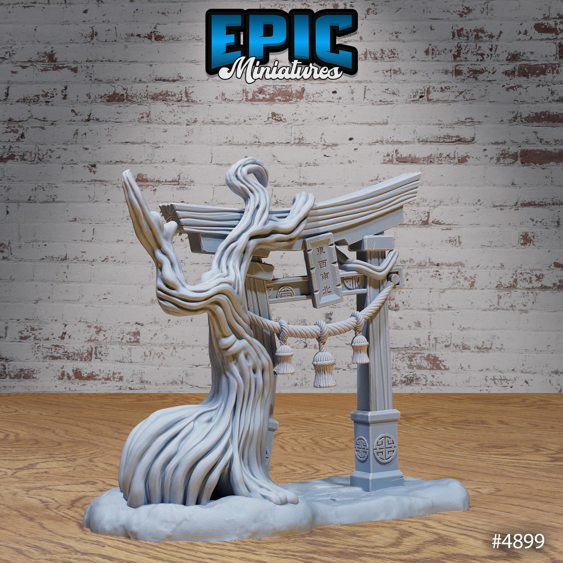 Eastern Temple Scatter | Premium DnD Minis High Quality Resin | Shrine, Forge, Bonsai, Lamps, Bulletin, Arch Lanterns, Chests, Portal, Chest