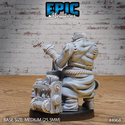 Gray Orc Alchemist (Medium) | Premium DnD Miniatures | High Quality Resin | D&D RPG